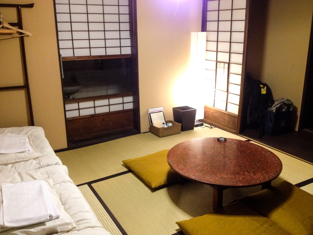 chambre de ryokan