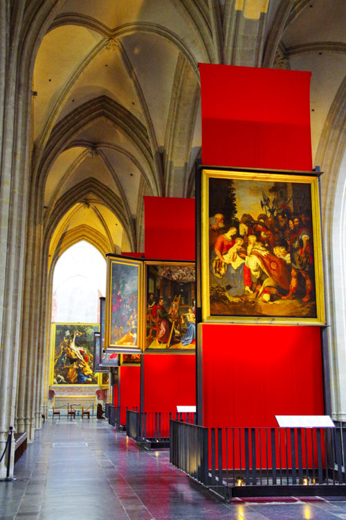 Collections de tableau - Cathédrale Notre Dame d'Anvers