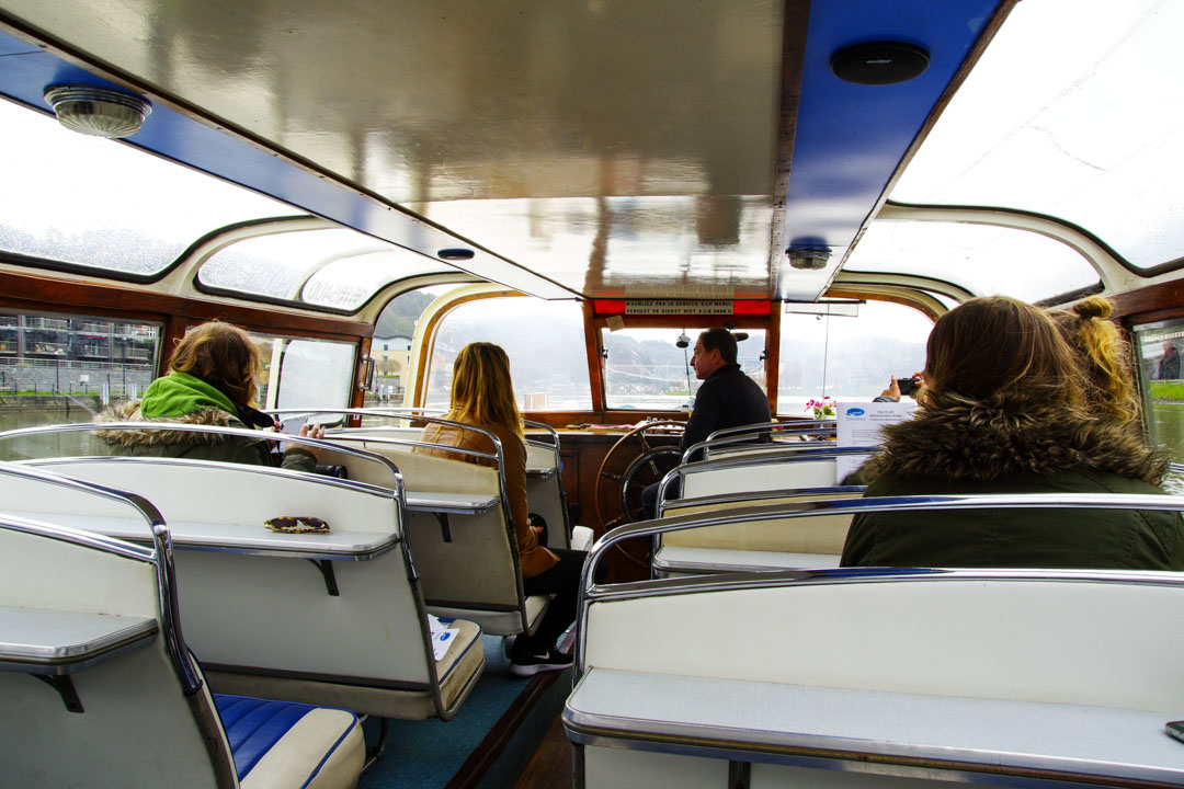 a bord du bateau mouche de Dinant