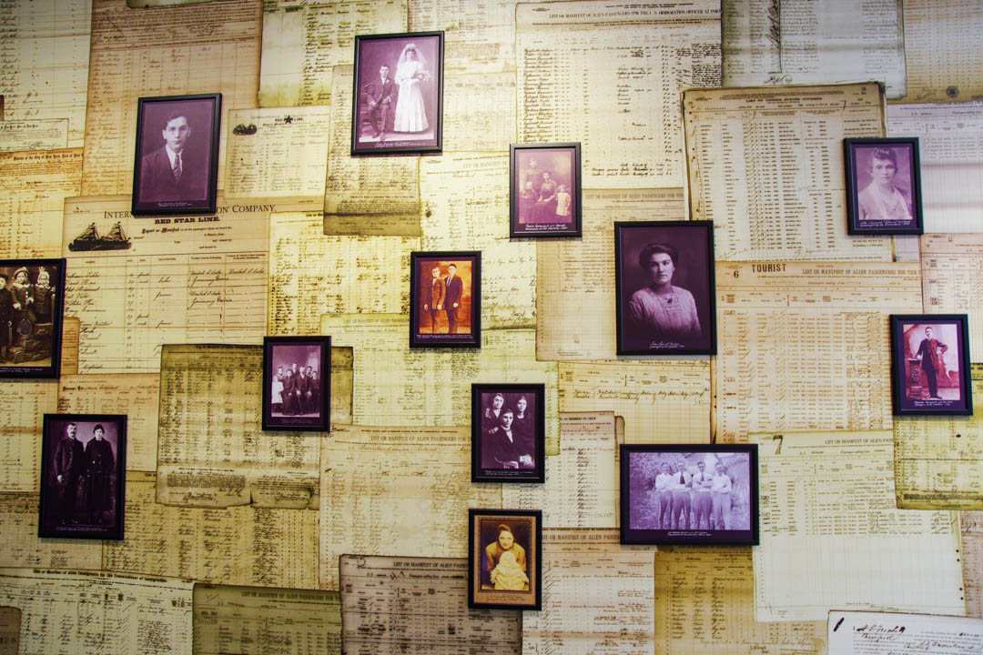 musée red star line - portrait des émigrants