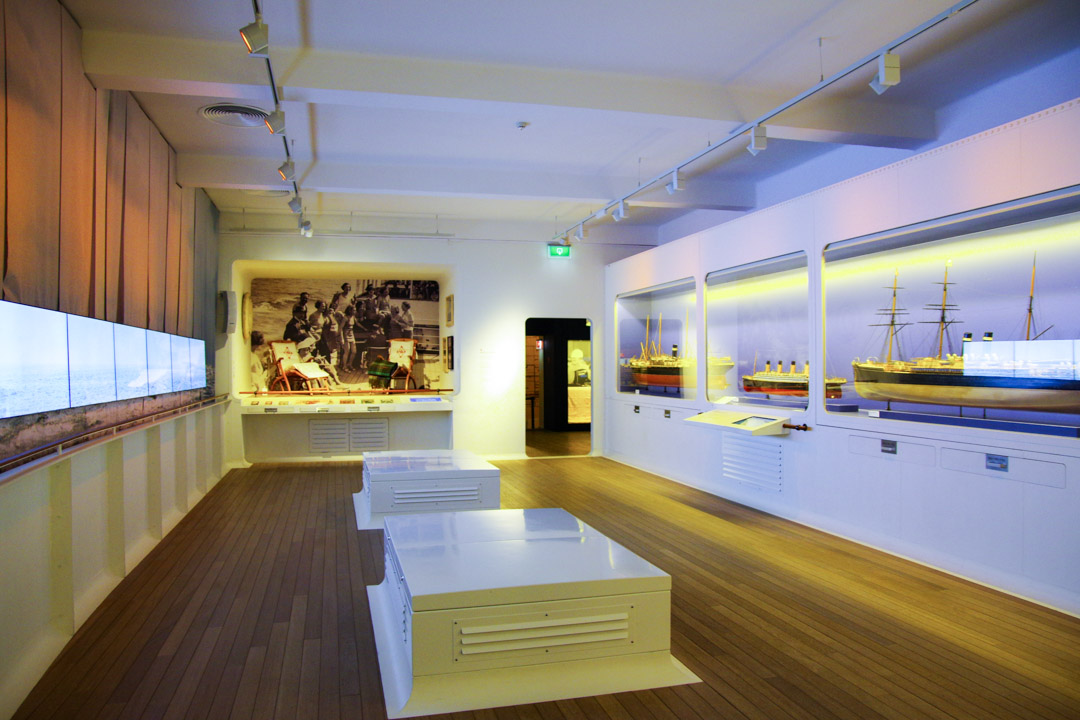 intérieur du musée de la Red Star Line