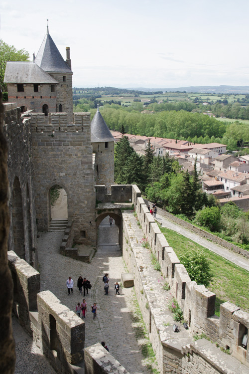 les remparts de Carcassonne