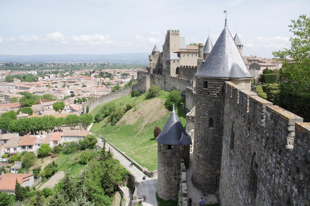 Les remparts de Carcasonne