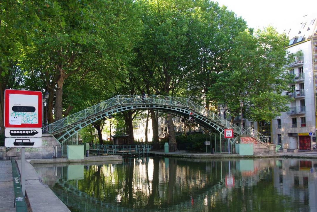 Le Canal Saint Martin - Paris