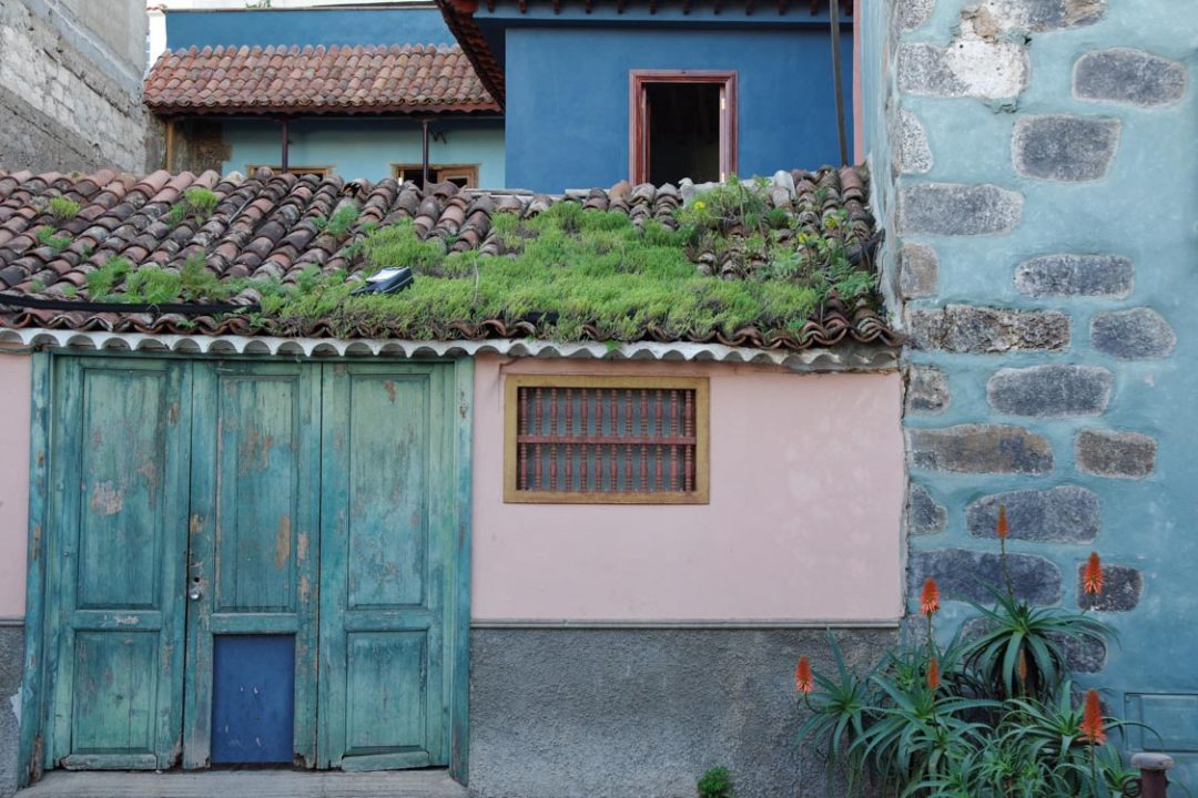 les maisons colorées de la orotava