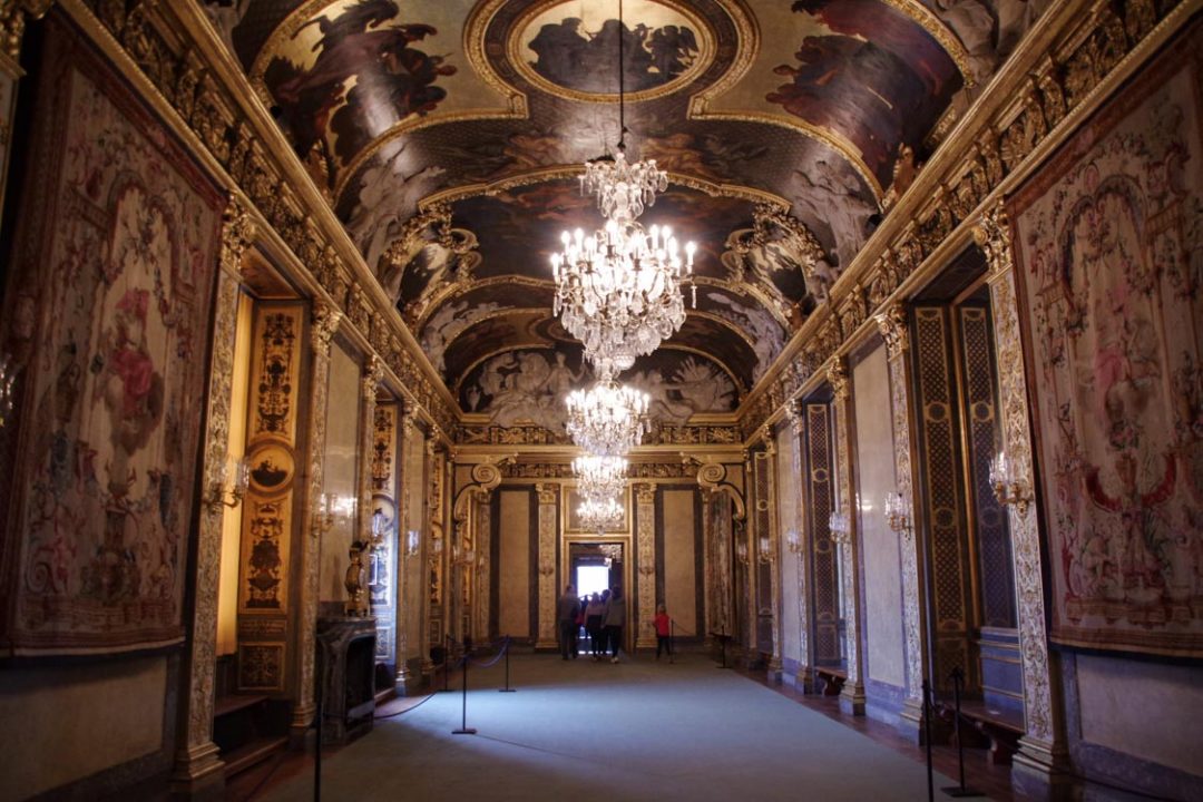 intérieur du palais royal de Stockholm