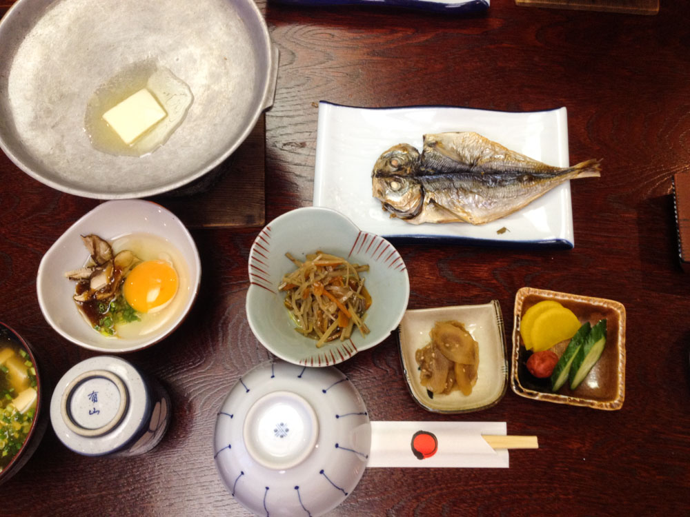 petit déjeuner japonais