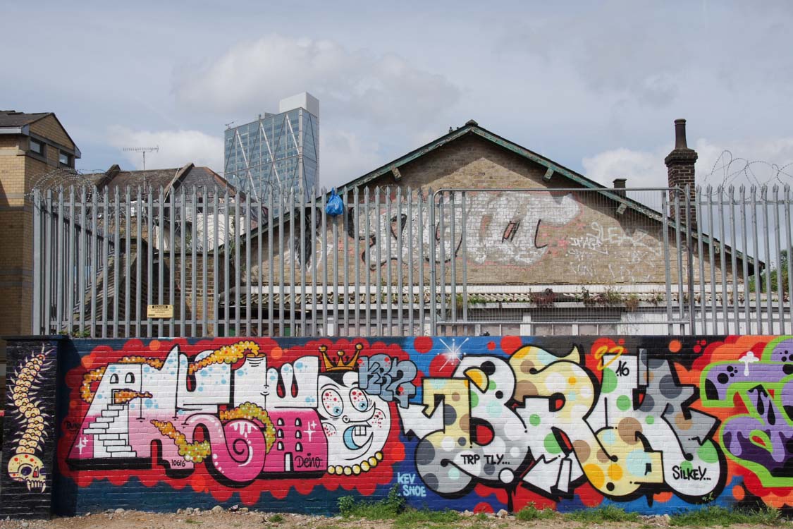 Street Art autour de Brick Lane - Shoreditch - East London