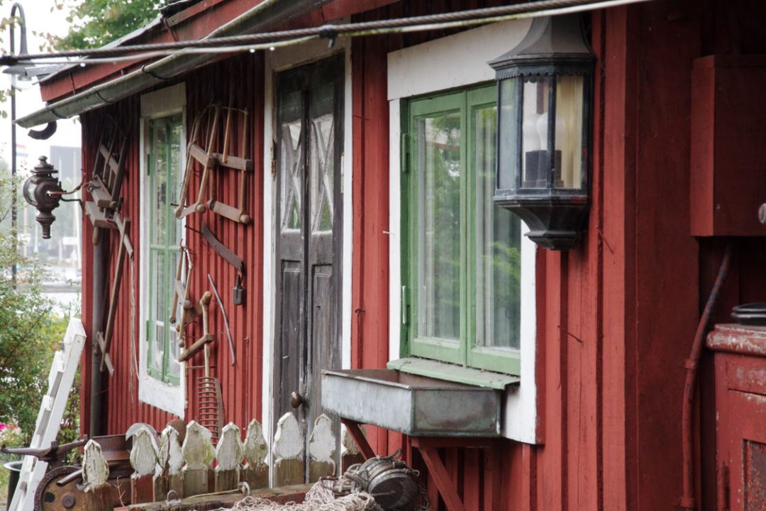 village de Sandhamn dans l'archipel de Stockholm