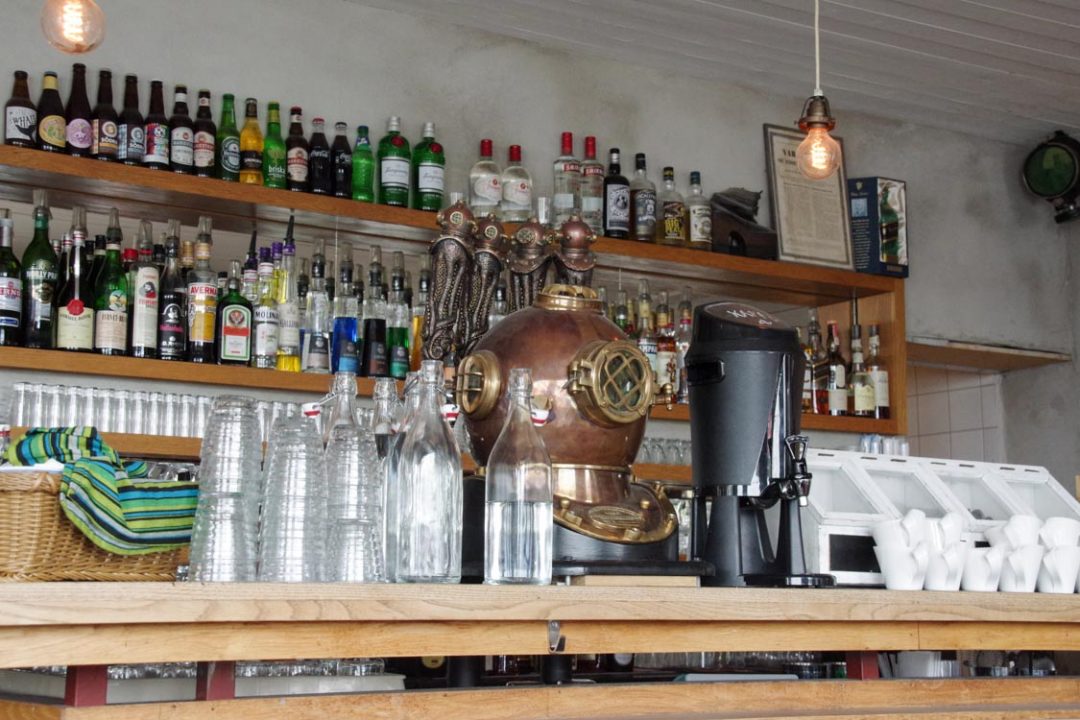 interieur restaurant Dykarbaren à Sandhman