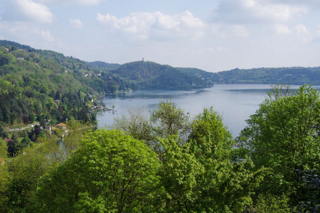 Panorama sur le lac d'Orta