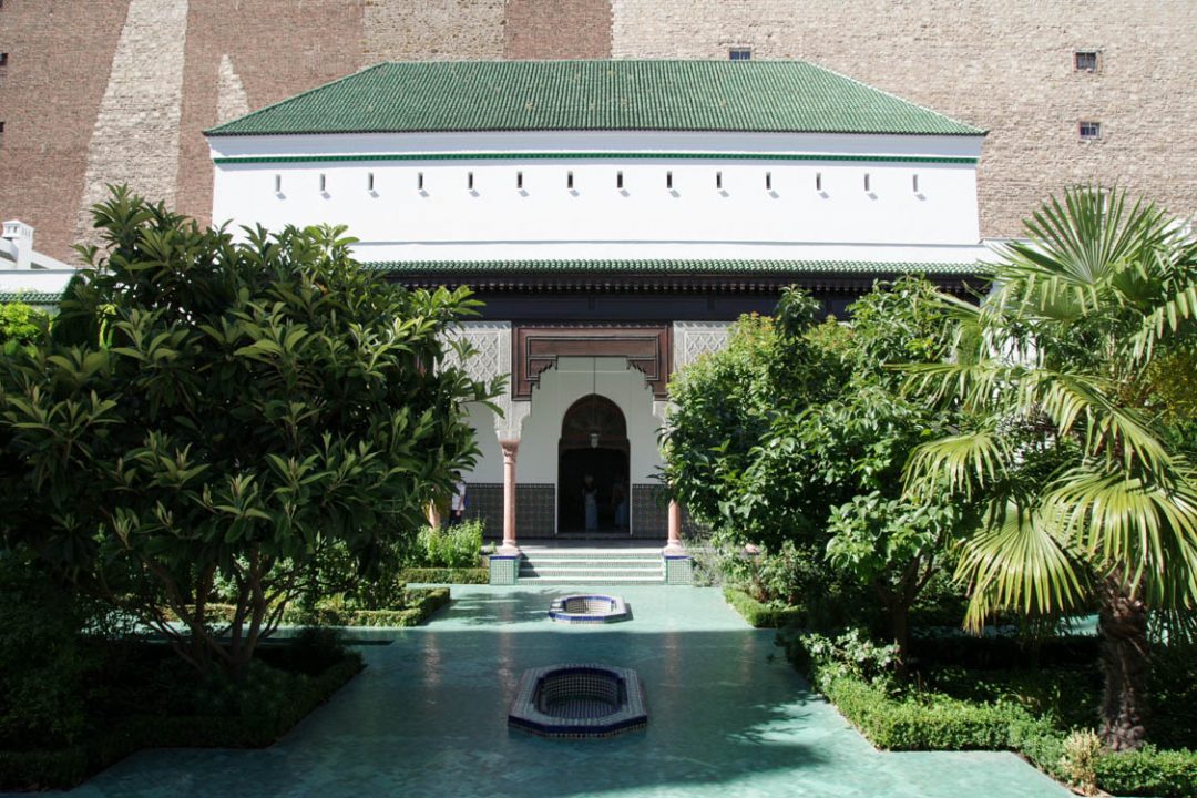 Jardin de la mosquée de Paris