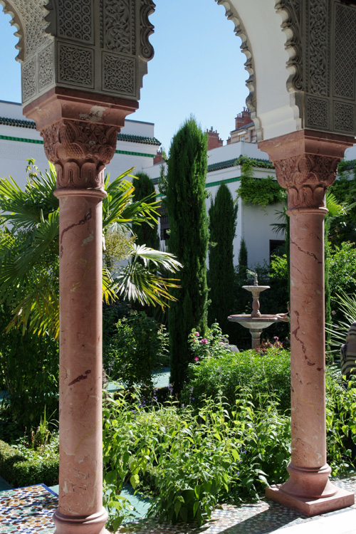 jardin de la mosquée de paris
