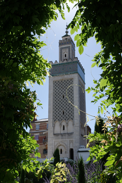 Minaret de la mosquée de paris