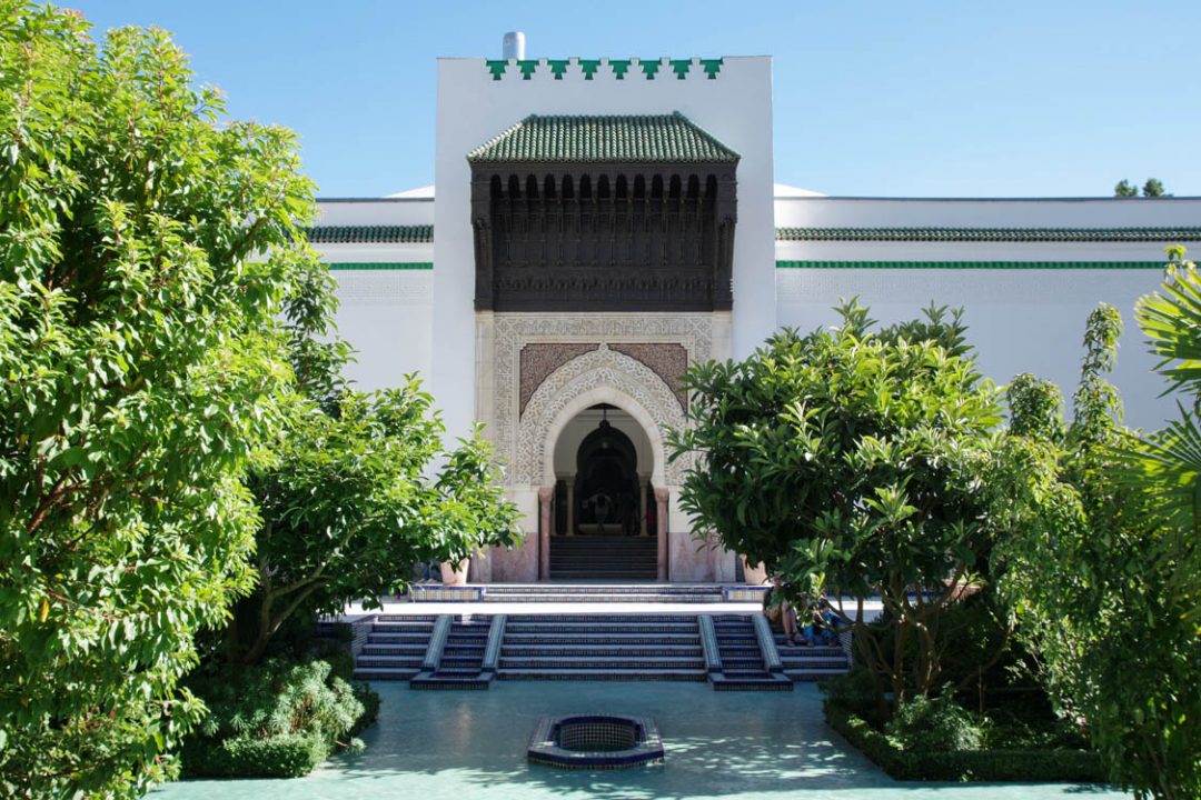 Jardin de la mosquée de Paris