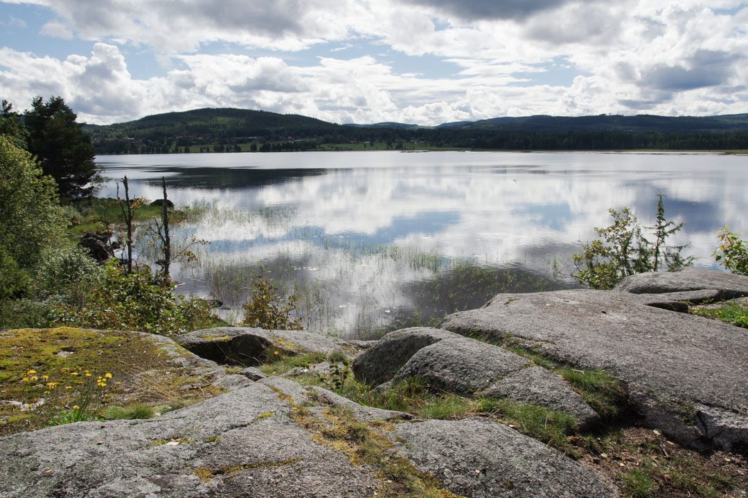 Lac de Siljan - côté Alviken - Suède
