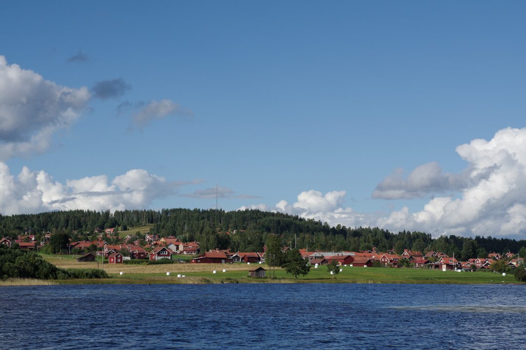 Lac de Siljan - vue sur Siljansnäs - Suède