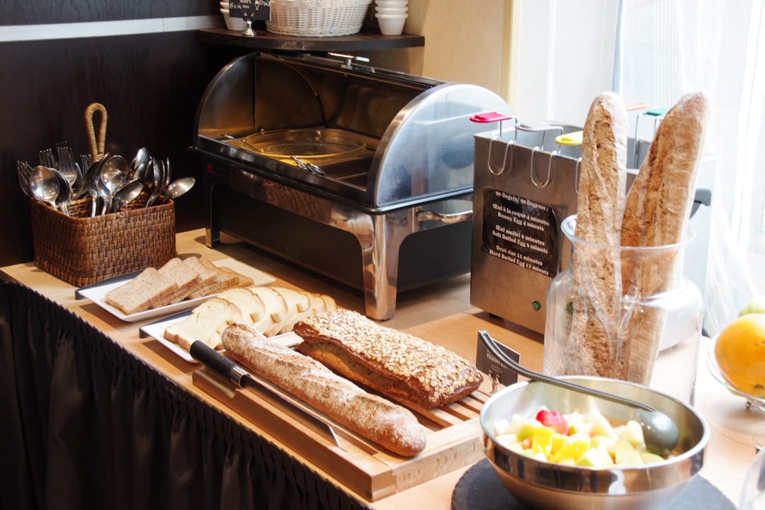buffet petit déjeuner HappyCulture