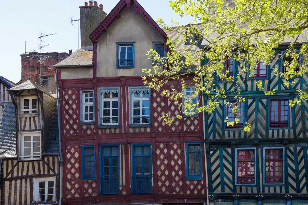 Maisons à pans de bois à Rennes