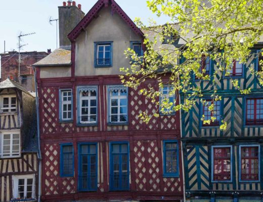 Maisons à pans de bois à Rennes