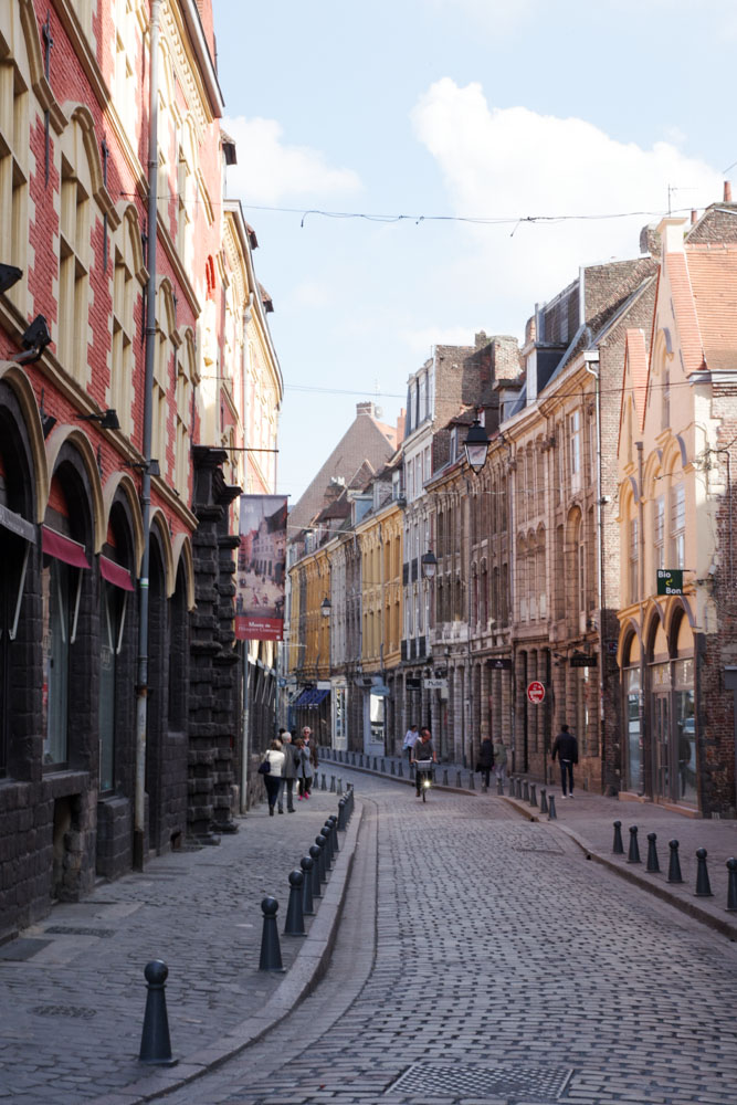 les rues commerçantes du Vieux Lille