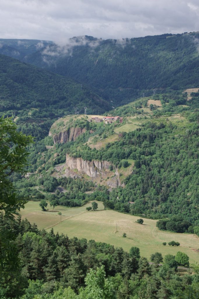Panorama sur les gorges de l'Allier