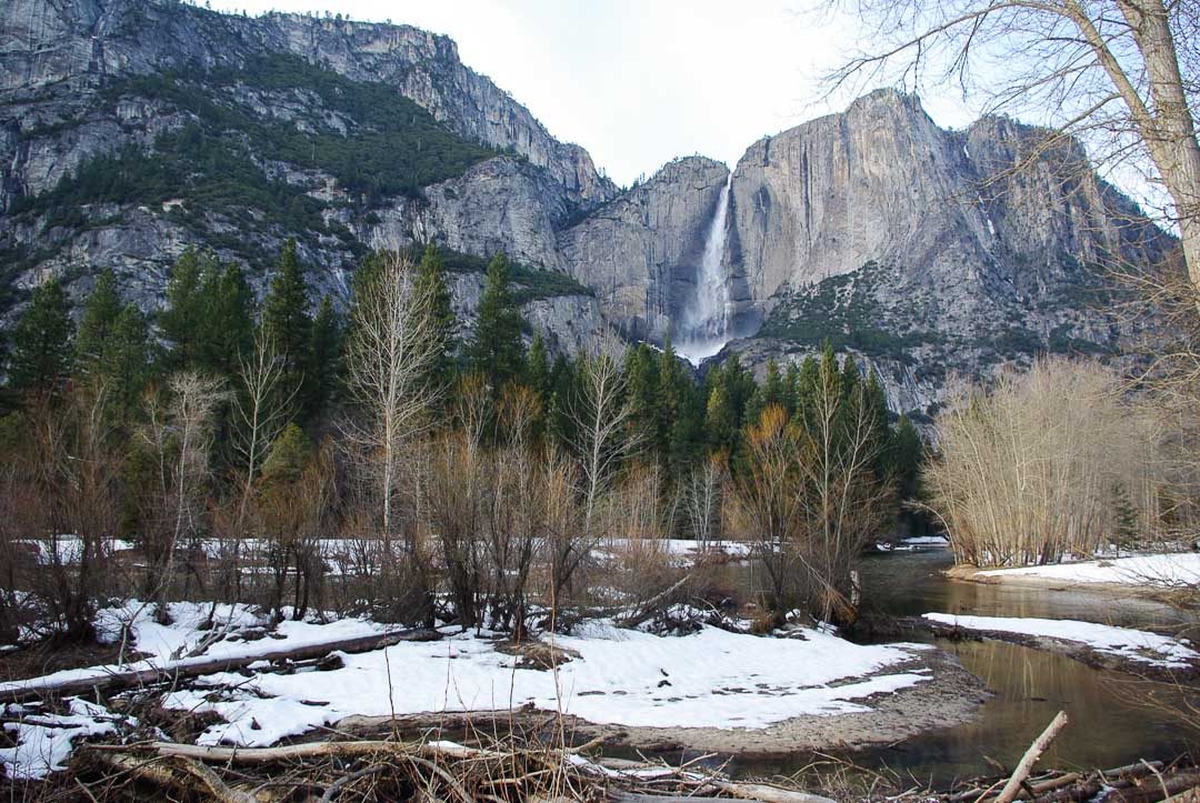 Paysage de la vallée glaciaire de Yosemite National Park