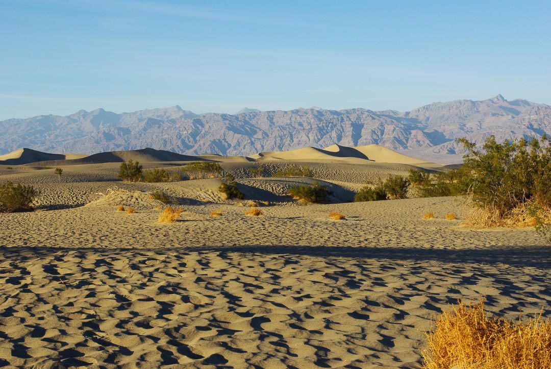 Dunes de Sables de la vallée de la mort
