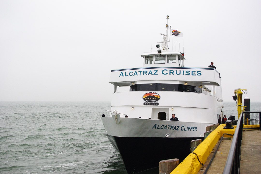 le bateau d'Alcatraz Cruise
