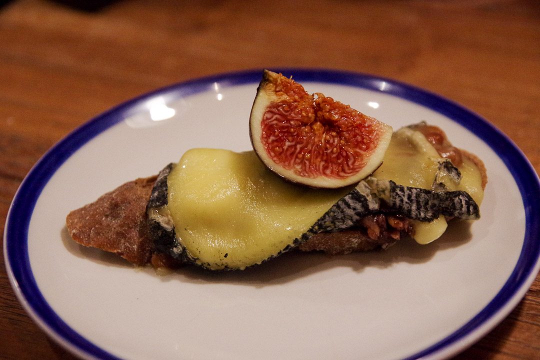 tartine de fromage bleu des pays bas