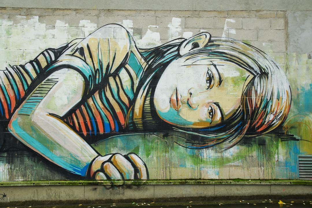 Fresque street art à Vitry sur Seine