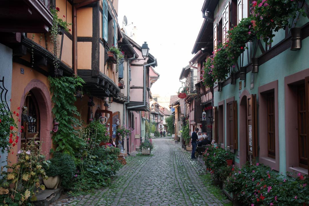 Village d'Eguisheim en Alsace