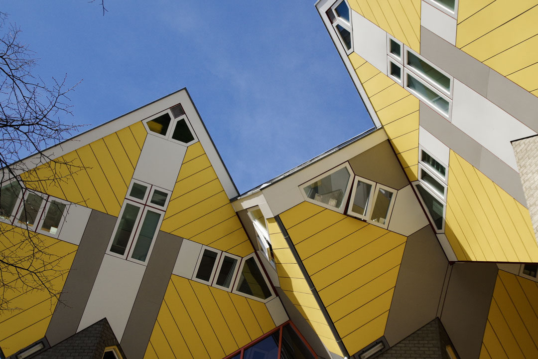 Les maisons cubiques de Rotterdam