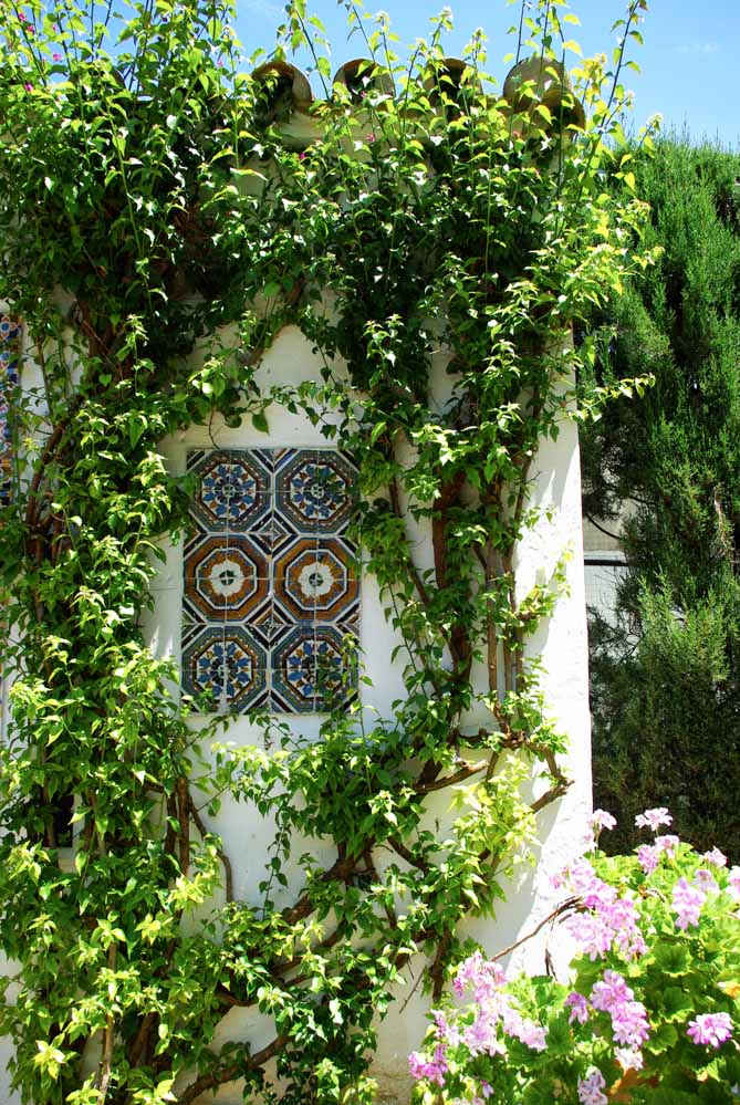 dans les jardins de l'Alcazar de Cordoue