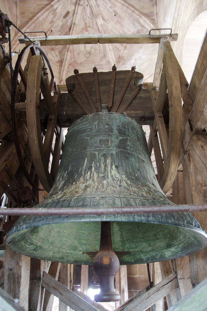 Une des cloches de la cathédrale de Rodez