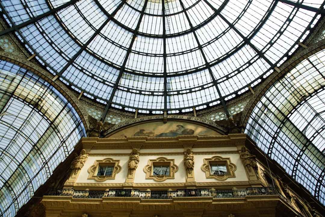 Coupole de la Galerie Vittorio Emanuele II - Milan