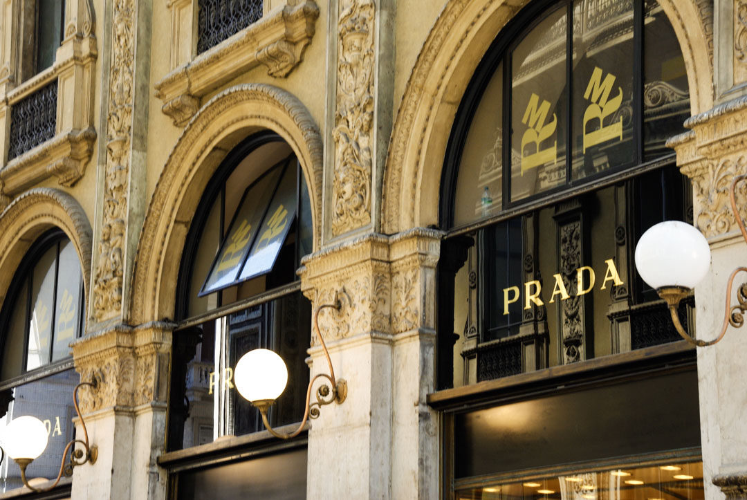 Boutique Prada - Galerie Vittorio Emanuele II - Milan