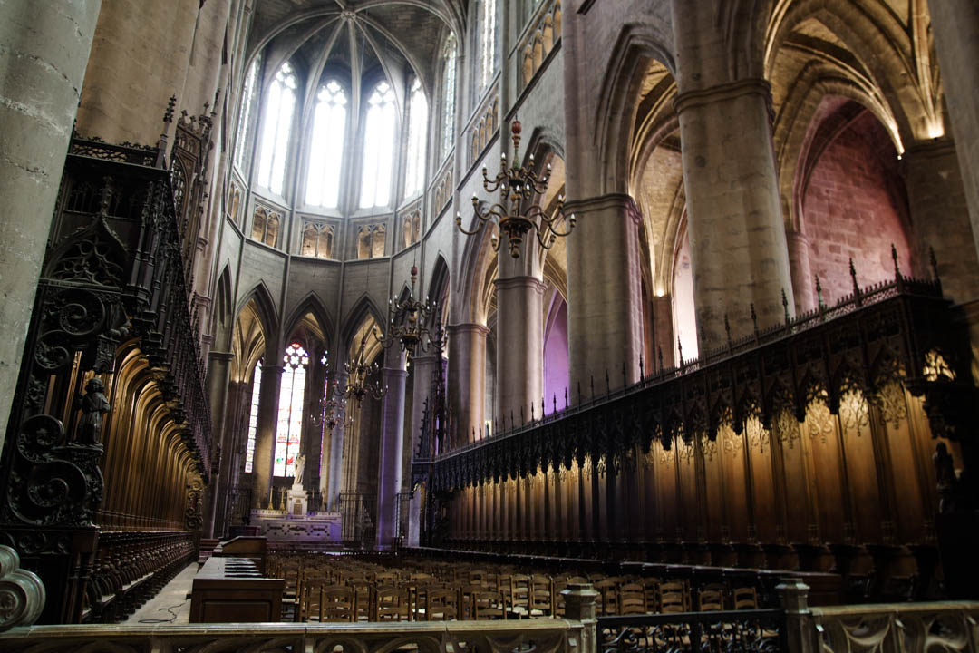 Intérieur de la cathédrale de Rodez