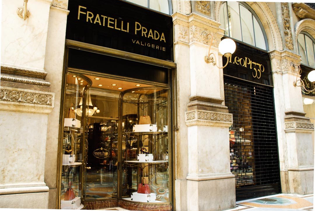 Boutique Prada - Galerie Vittorio Emanuele II - Milan