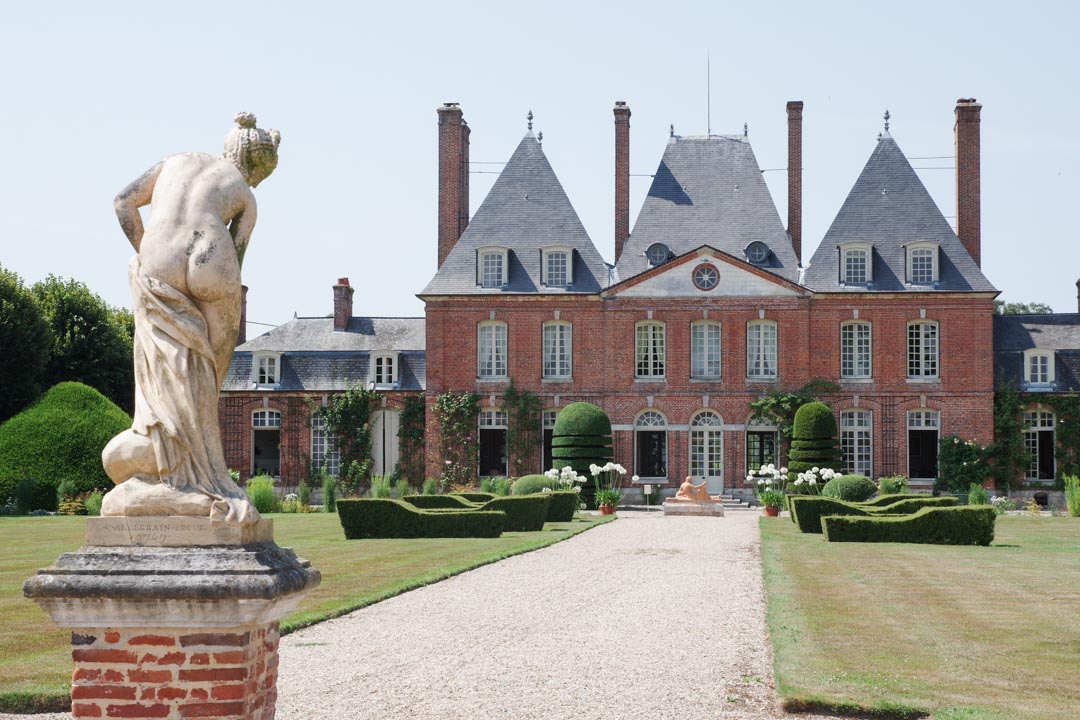 Le Chateau de Mesnil Geoffroy en Seine Maritime