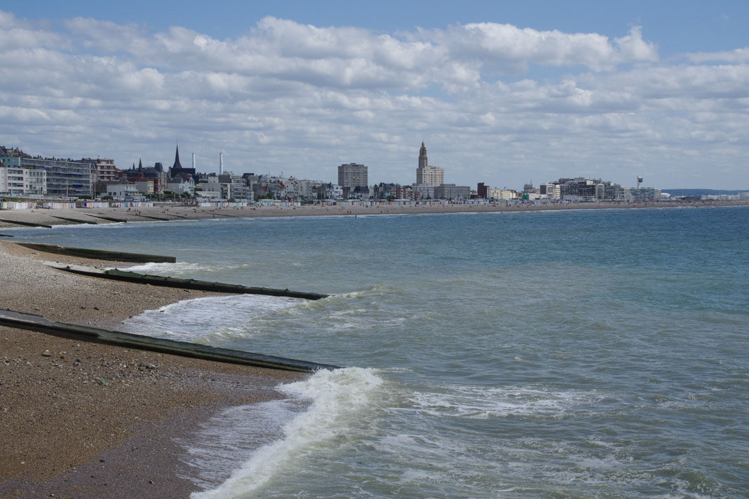 la plage du Havre