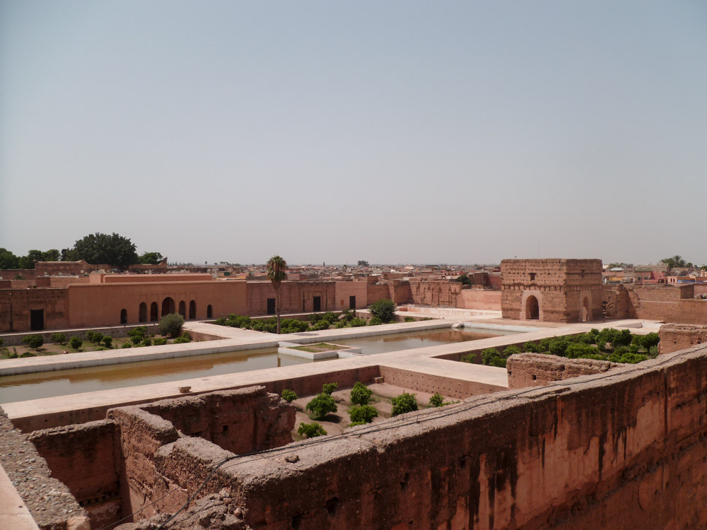 tombeaux saadiens à Marrakech