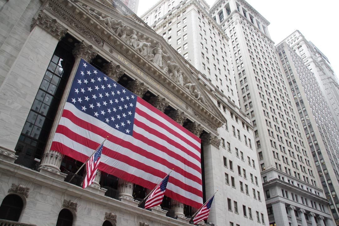 la facade du new york stock exchange