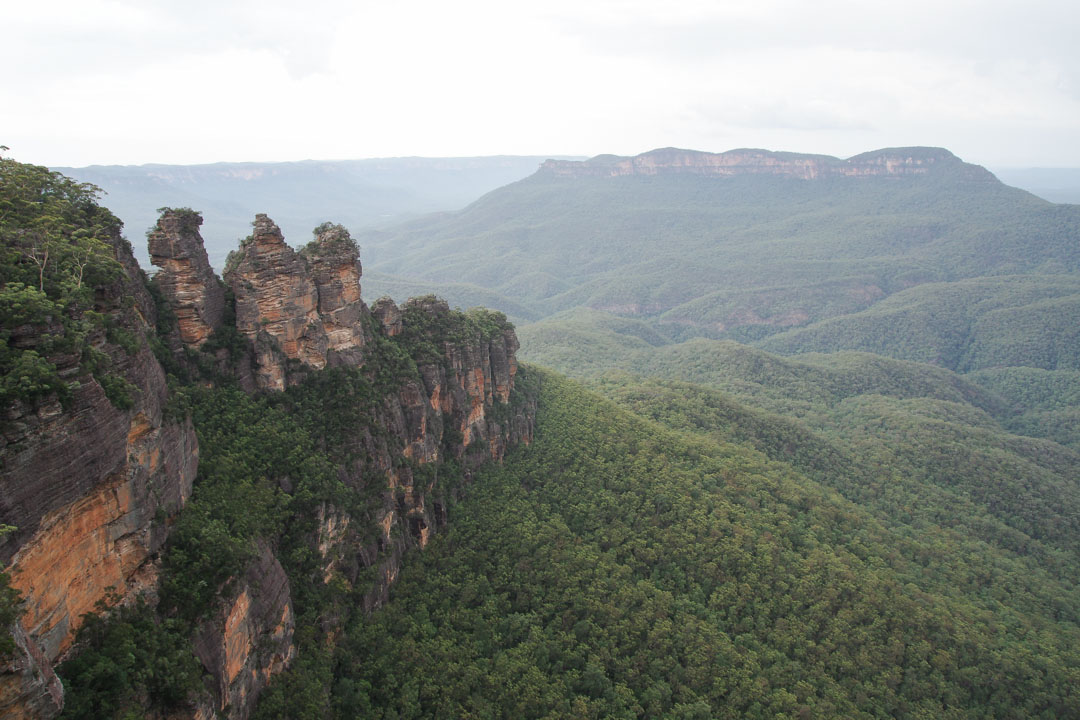 Panorama sur les Three Sister - Blue Mountains National Park