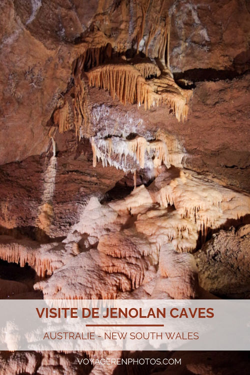 Visite des grottes de Jenolan Caves dans le New South Wales en Australie