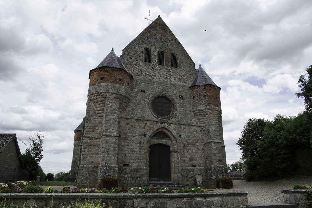 Eglise fortifiée de Marly Gaumont