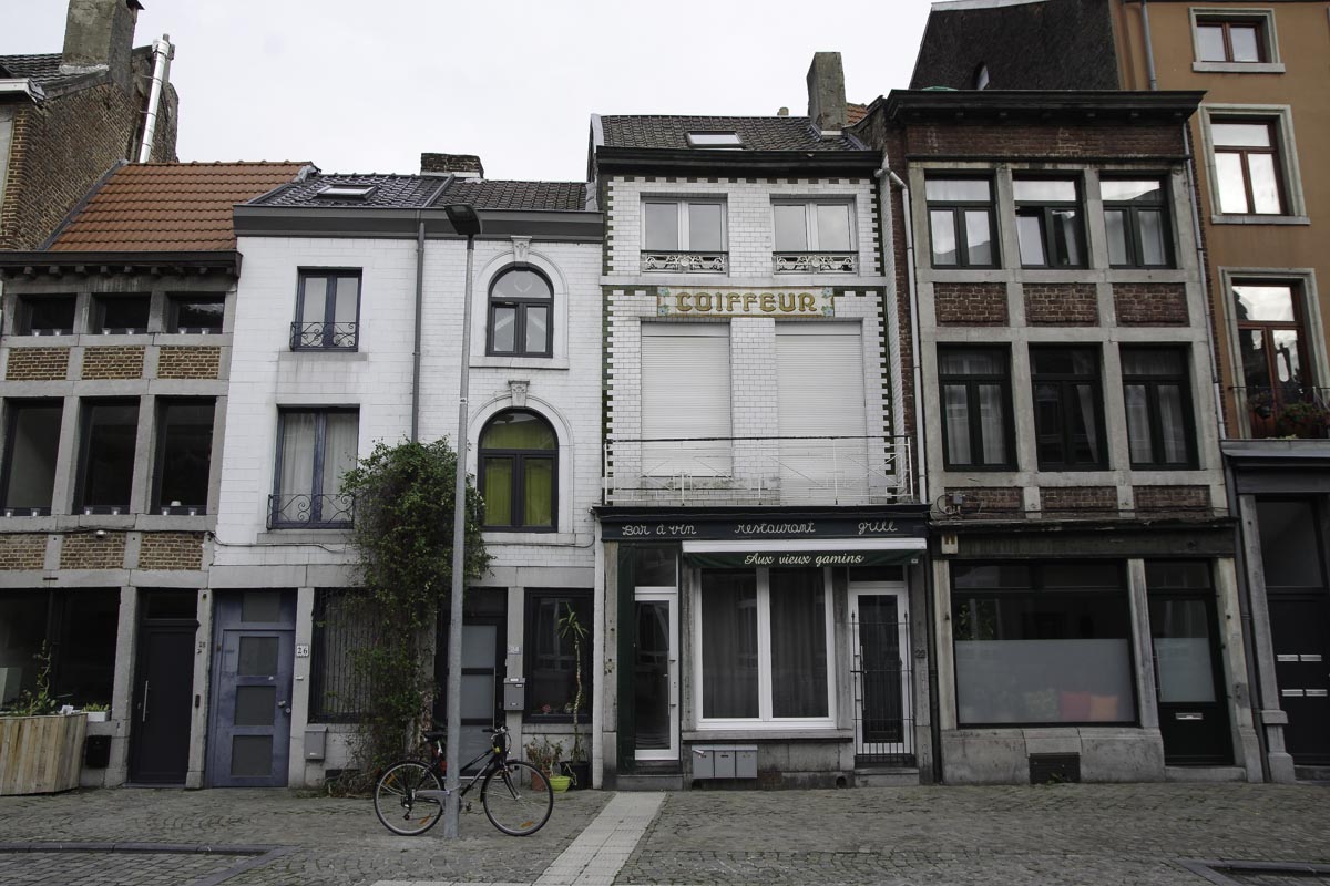 Centre-ville de Liège en Wallonie