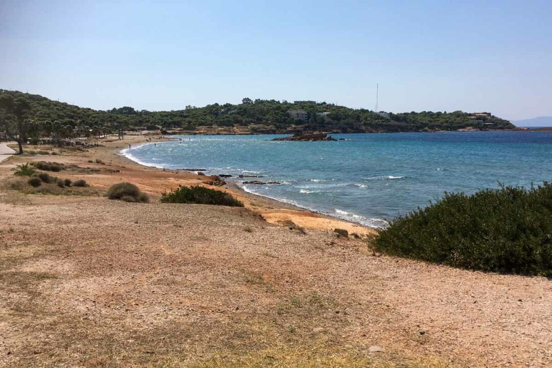 les plages du quartier de Vouliagméni à Athènes