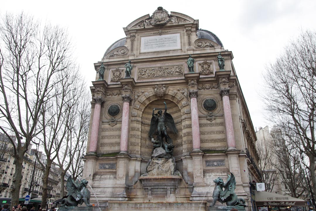 fontaine-saint-michel Fontaine Saint Michel à Paris