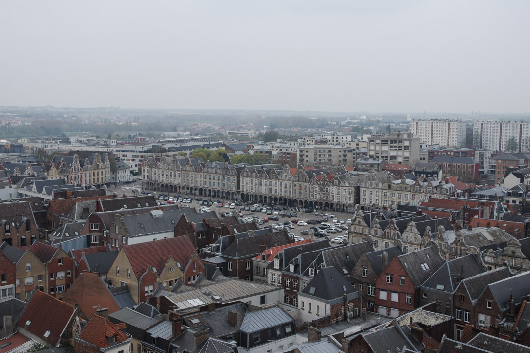 Panorama depuis le Beffroi d'Arras